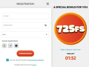 luckymistercasino registration